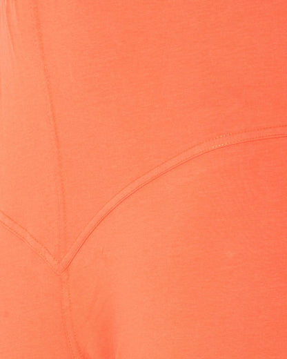Women's Regular Fit Super Comfy Lycra Cotton Stretchable Leggings for Women, Orange