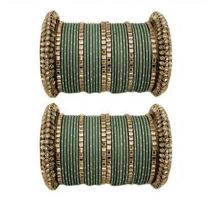 Oxidised Bangles Set