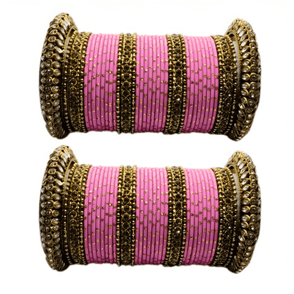 Oxidised Bangles Set