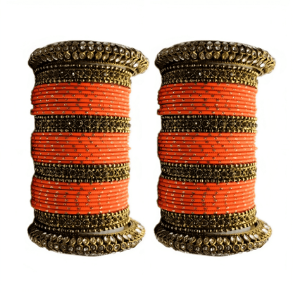 Oxidised Bangles Set