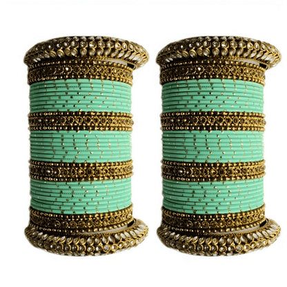 Oxidised Bangles Set