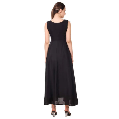 DYRECTDEALS Exclusive Designer Gown Maxi for Girls and Women (Crap)