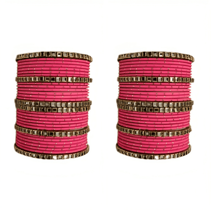 Oxidised Metal Bangle Sets