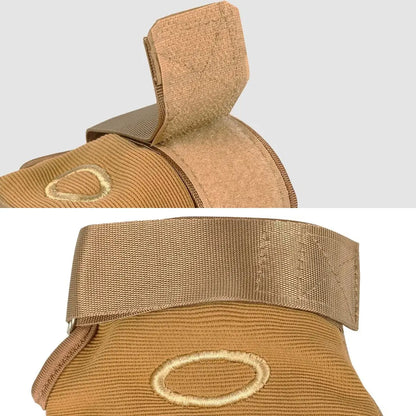 GymWar Weight Lifting Gym Gloves ? Rubber Padded Gloves for Men Women Workout | Weight Lifting Straps for Heavy Lifting Unisex (Free Size) (Brown)