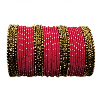 Oxidised Bangles Set