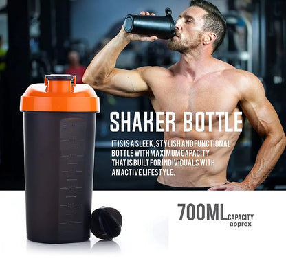 Praha Gym Sipper Protein Shaker Blender Bottle Water Bottle Protein Shaker Bottle With Mixer Ball for Unisex (1)